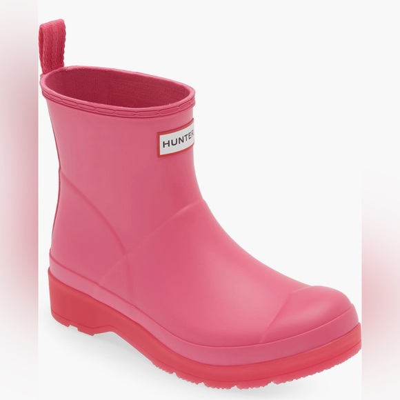 Women’s HUNTER Short Waterproof Rain Boot - Picture 1 of 6